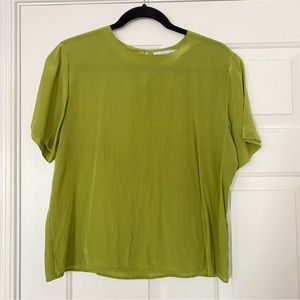 100% Silk Vintage Top